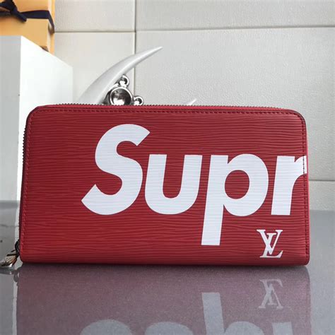 supreme x louis vuitton wallet.